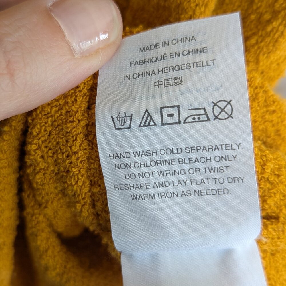 Madewell Marin Sweater Tee Hayfield orange Size XL - Picture 6 of 13